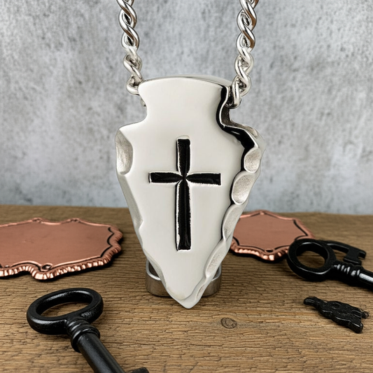 Alala "Go Out and Hunt" Arrowhead Necklace